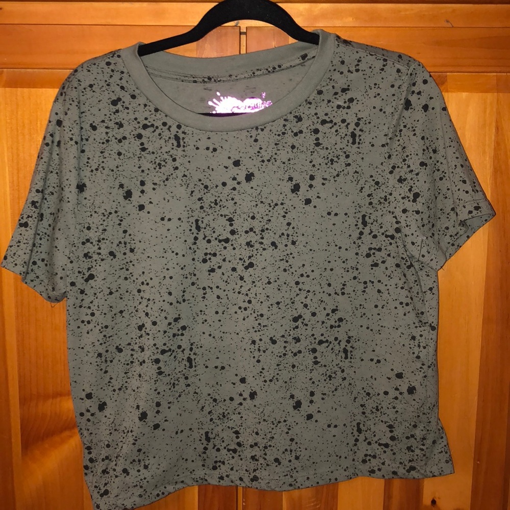 Crushing hearts ink splatter shirt